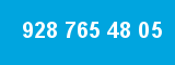 928 765 48 05 928 765 48 05